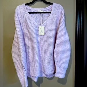 NWT Lilac Sweater